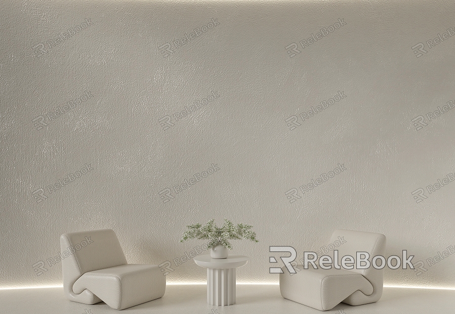 Micro cement cement background wall texture paint cement paint model