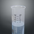 Transparent Graduated Measuring Cup With Ml Oz Markings For Household Use
