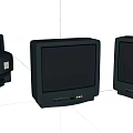 Vintage CRT Televisions Showcase Classic Retro Design and Old Fashioned Screens