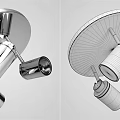 Sleek Modern Downlight Spotlights With Chrome Finish Adjustable Heads For Home Ceiling Lighting