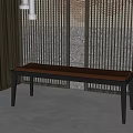 New Chinese Bench 3d model