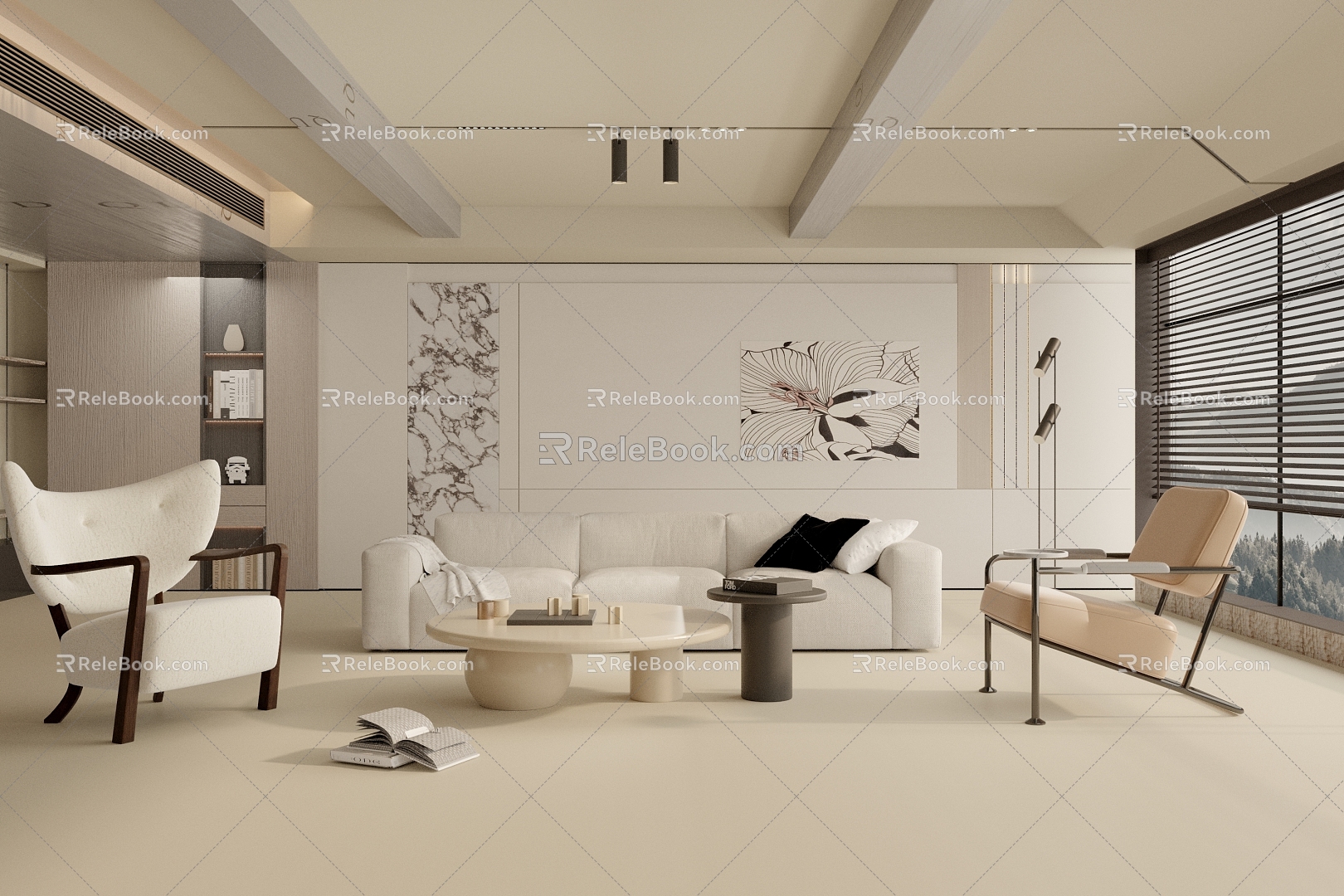 Living Room 3d model