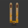 Industrial Equipment Yellow Manual Hydraulic Pallet Jack with Handle Forks and Wheels