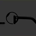 Black Wristband Smart Glasses And Phone Case Electronic Accessories Set
