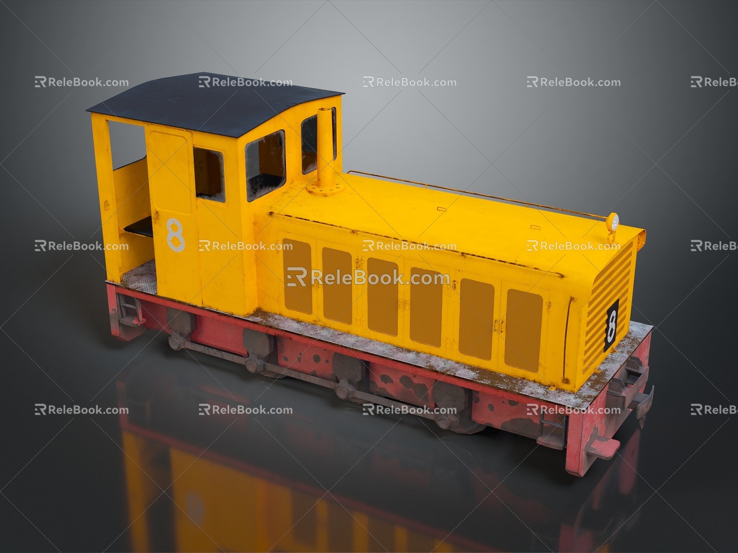 vintage train steam train train carriage locomotive head steam car carriage train modern vehicle 3d model