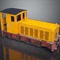 vintage train steam train train carriage locomotive head steam car carriage train modern vehicle 3d model