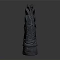 A Pair Of Dark Tactical Military Gloves With Full Finger Protective Design