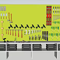 Workshop Tool Wall 3d model