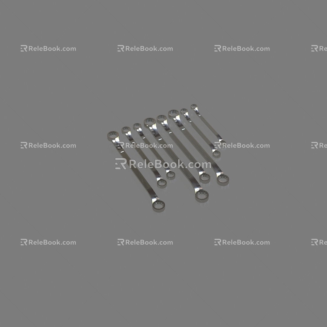 ratchet wrench ratchet wrench hardware tool wrench hardware tool wrench tool wrench hammer life tool round wrench 3d model