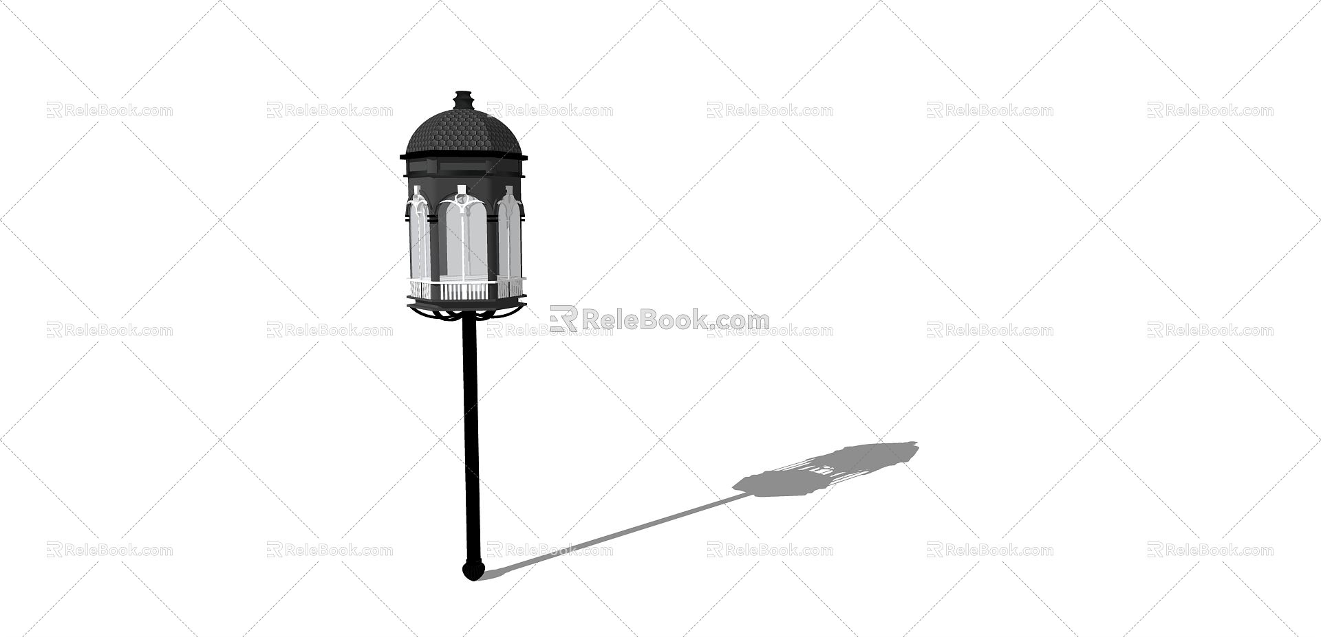 Jianou Lawn Lamp Republic of China Landscape Lamps model