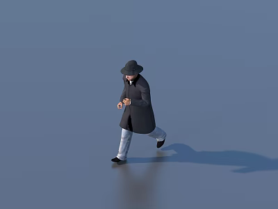 Ancient Character Game Character Game Role Toy Hand Cartoon Animation 3d model