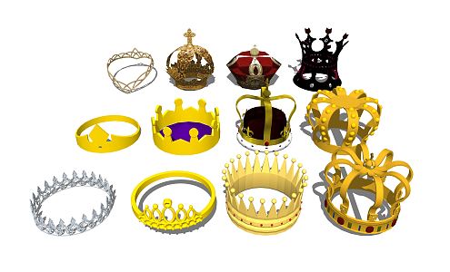 The Modern Crown 3d model