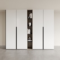 Wardrobe Locker Decorative Cabinet Bookcase Storage Cabinet Side Cabinet Wall Cabinet 3d model