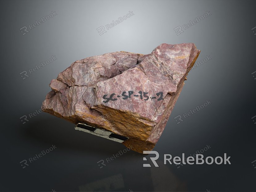 Stone Rock Stone Stone Appreciation Stone Strange Stone Ore Realistic model