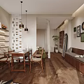 Elegant Beauty Hair Salon Space With Styling Tools Product Displays And Client Seating
