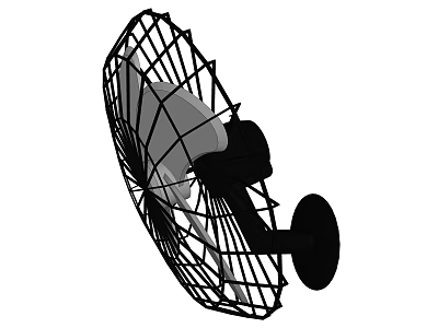 Industrial LOFT Fan 3d model