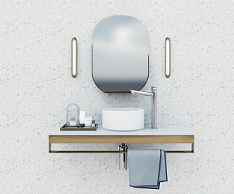 Modern sink popular sink 3d model