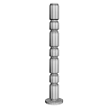floor lamp glass floor lamp simple floor lamp flos 3d model