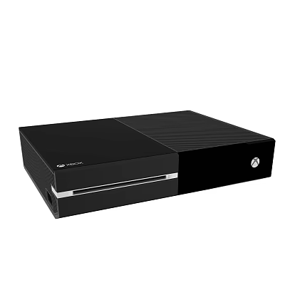 Black Xbox Entertainment Console For Home Gaming And Entertainment Use 3d model