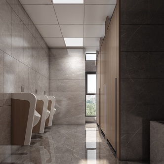 Modern toilet 3d model