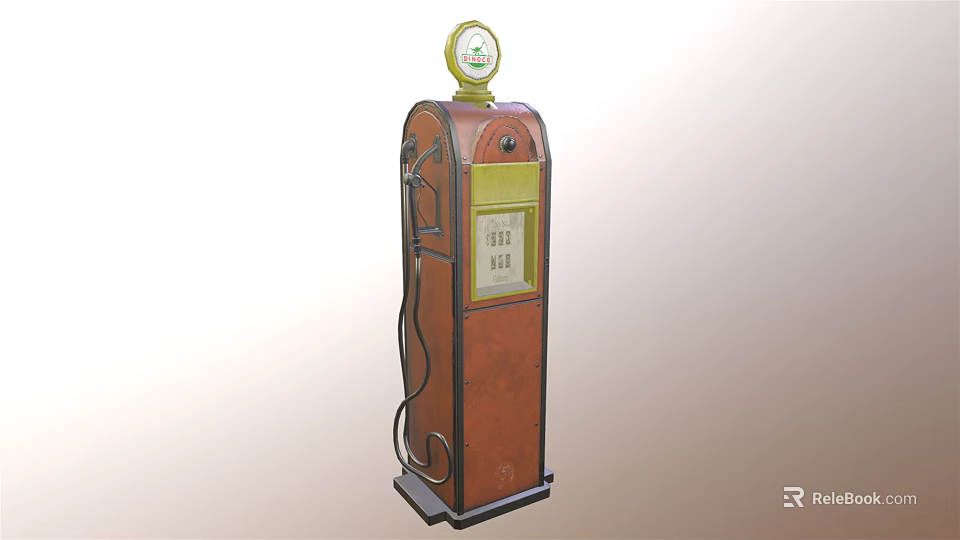 Classic Military Weapon Design With Retro Metal Structure And Functional Details 3d model 