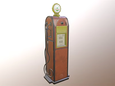 Classic Military Weapon Design With Retro Metal Structure And Functional Details 3d model