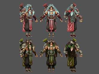 Jungle Hunter 3d model