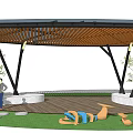 Modern Pavilion 3d model