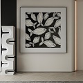 modern decorative painting 3d model