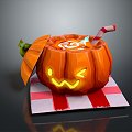 Pumpkin Beverage Bottle Beverage Can Fruit Juice Fruit Juice Beverage Orange Juice Fruit Beverage Food Beverage 3d model