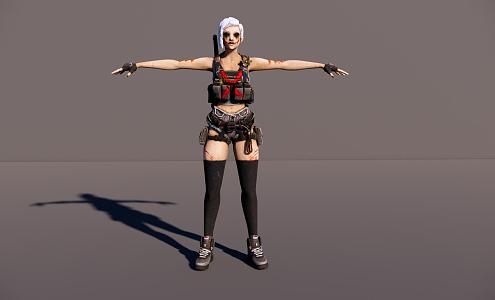 Characters 3d model