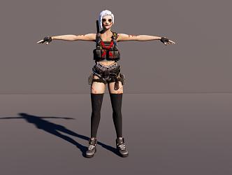 Characters 3d model