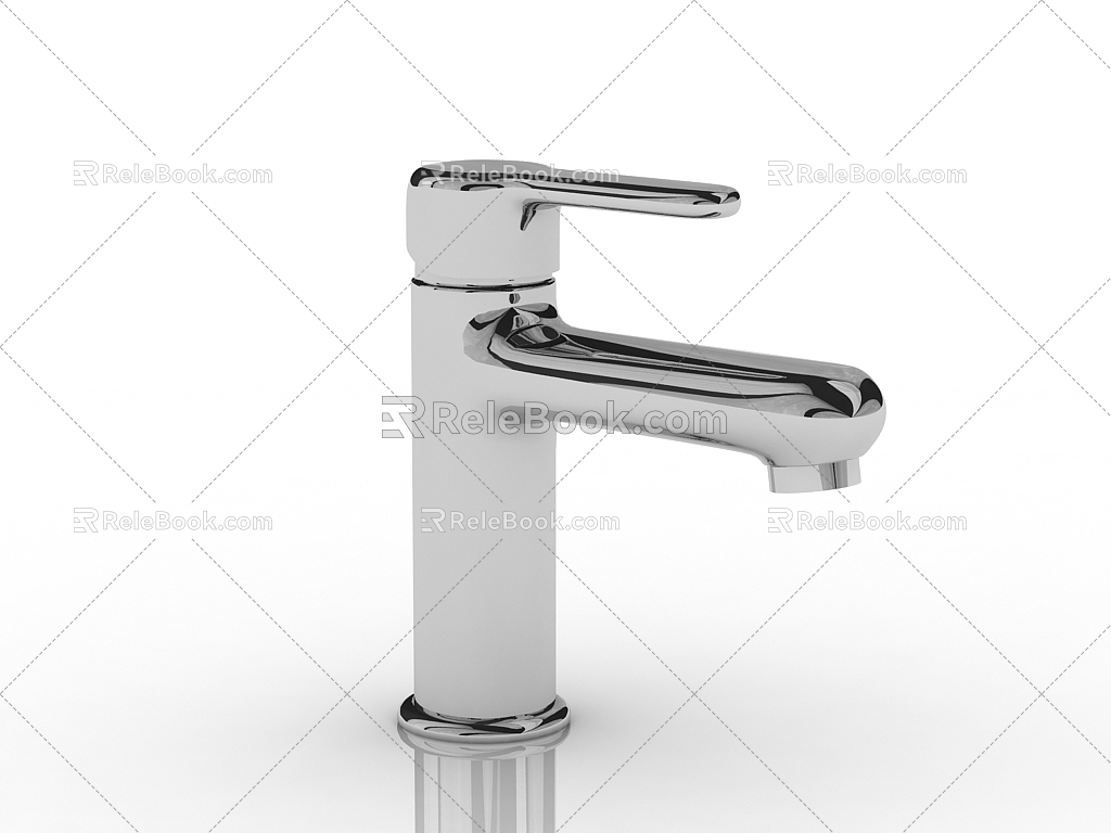 Modern faucet 3d model