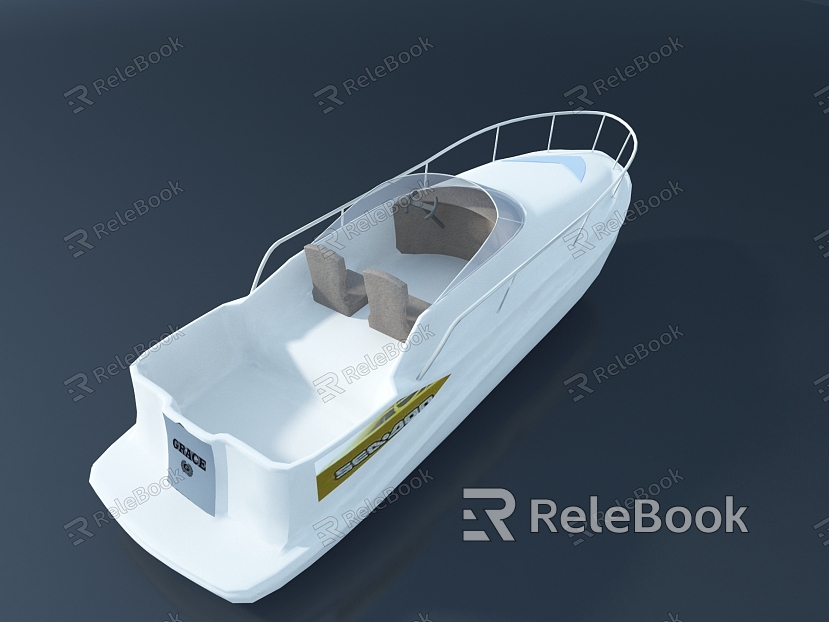 Modern Yacht model