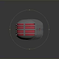 Microphone Amplifier Capacitor Microphone High-end Microphone Wheat Desktop Microphone Broadcasting Microphone 3d model