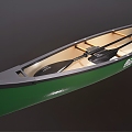 Modern Realistic Canoe 3d model