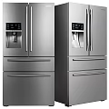 Sleek Modern Stainless Steel Kitchen Appliances Featuring Refrigerator Oven Dishwasher And Stove
