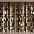 The whole bookshelf 3d model