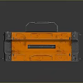 Modern Science Fiction Box Science Fiction Box Military Box Password Box 3d model