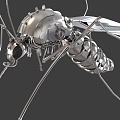 Mechanical Mosquito Science Fiction Mosquito Mosquito Metal Mosquito Mechanical Mosquito Science Fiction Mosquito Mosquito Metal Mosquito 3d model