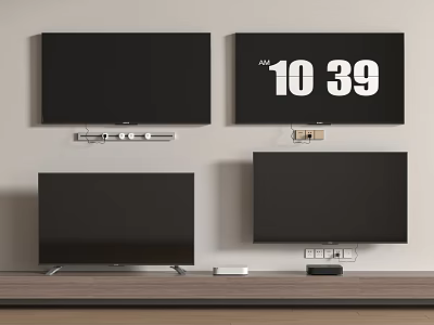 TV Modern Smart TV Full Screen TV HD LCD TV Laser TV 3d model
