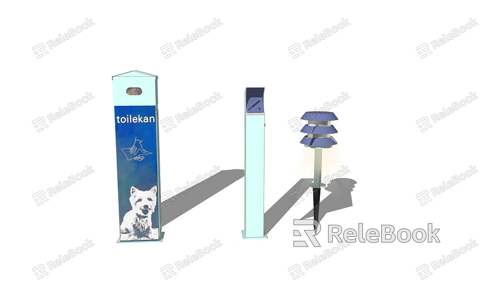 Modern Cigarette Post Smoking Area Stainless Steel Vertical Ashtray Smoking Pavilion Mosquito Lamp model