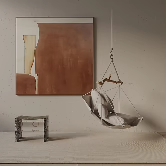 modern leisure chair 3d model