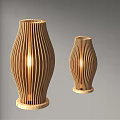 Wind Table Lamp 3d model