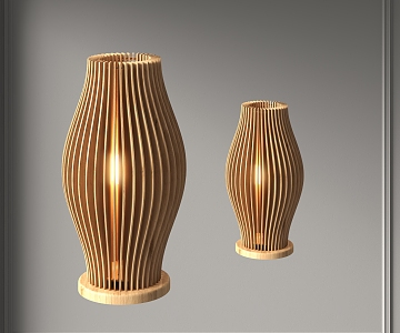 Wind Table Lamp 3d model