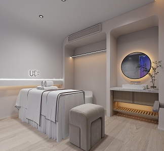 Modern SPA Beauty Room 3d model