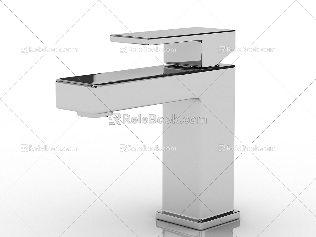 Modern faucet 3d model