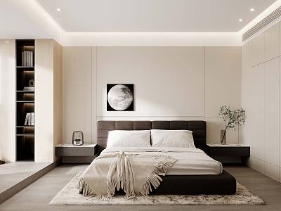 Modern Bedroom 3d model