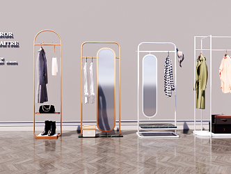 Modern Hangers 3d model