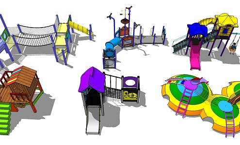 Modern Amusement Equipment Amusement Equipment 3d model